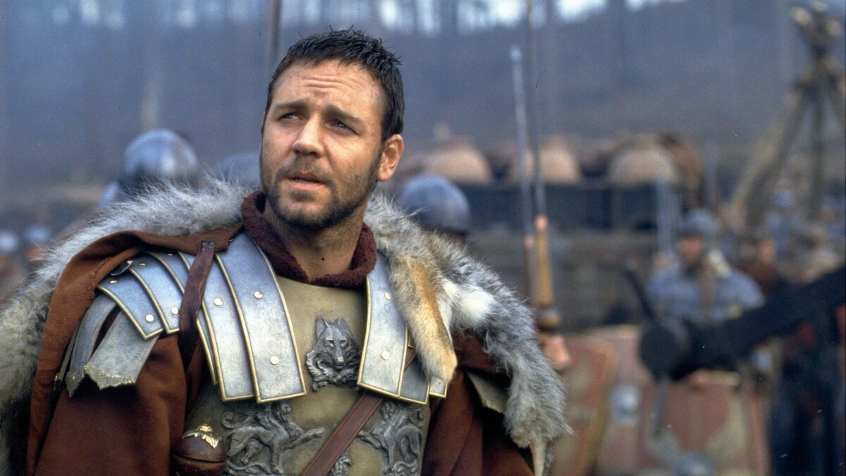 Russell Crowe was weinig onder indruk van script van Gladiator