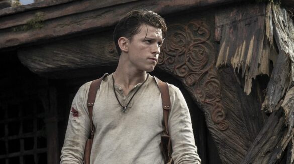 TOM HOLLAND in UNCHARTED