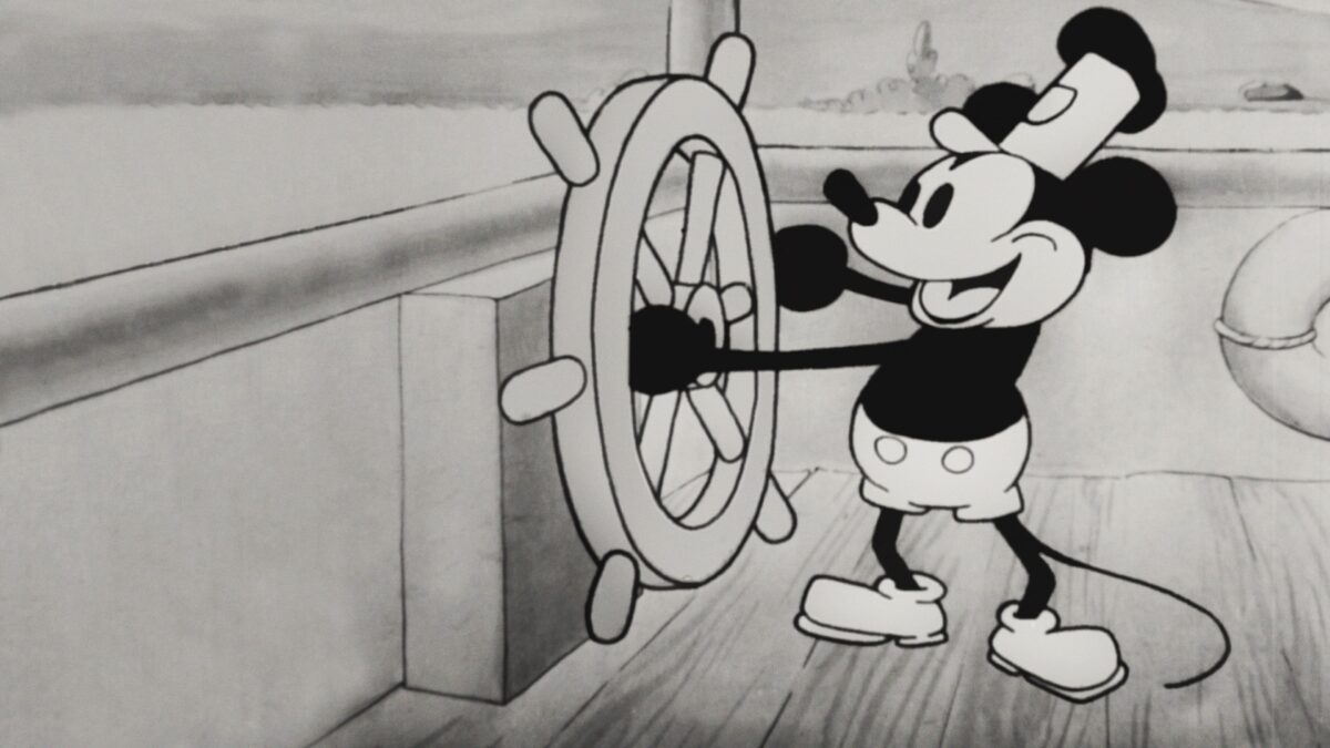 Steamboat Willie publiek domein, maar Mickey Mouse nog lang niet