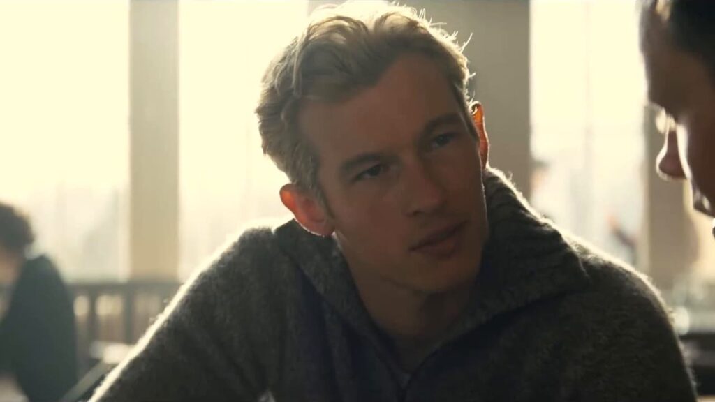 CALLUM TURNER in THE BOYS IN THE BOAT (c) The Movie Database (TMDB)