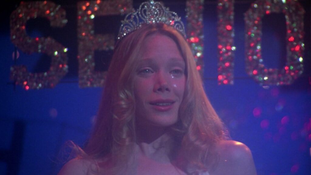 SISSY SPACEK in CARRIE (c) The Movie Database (TMDB)