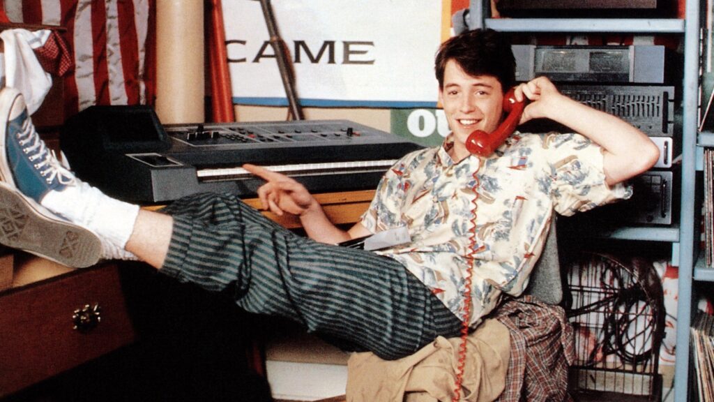 MATTHEW BRODERICK in FERRIS BUELLER'S DAY OFF (c) The Movie Database (TMDB)