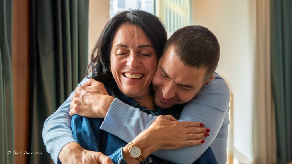 MATTEO SIMONI en CHRISTINA VANDEKERCKHOVE (c) Bart Baevegems