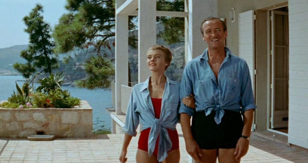 JEAN SEBERG en DAVID NIVEN in BONJOUR TRISTESSE (c) IMDB Pro