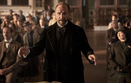 RALPH FIENNES in THE CHORAL (c) The Movie Database (TMDB)