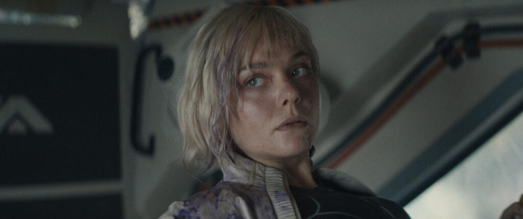 ELLE FANNING in PREDATOR: BADLANDS (c) 20th Century Studios