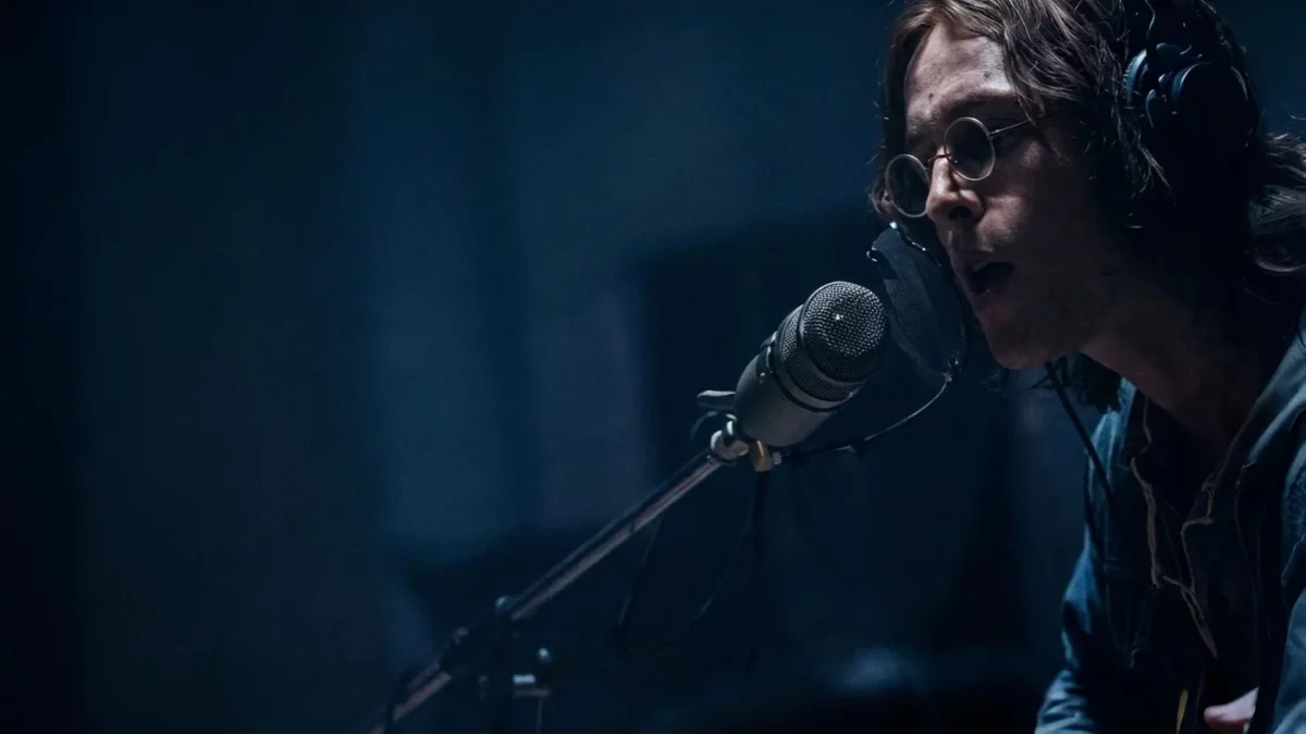 Eerste glimps van de 4 Beatles