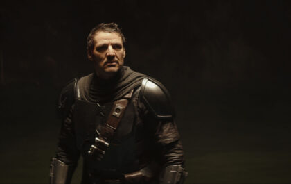 PEDRO PASCAL in THE MANDALORIAN AND GROGU © 2026 Lucasfilm Ltd™. All Rights Reserved.