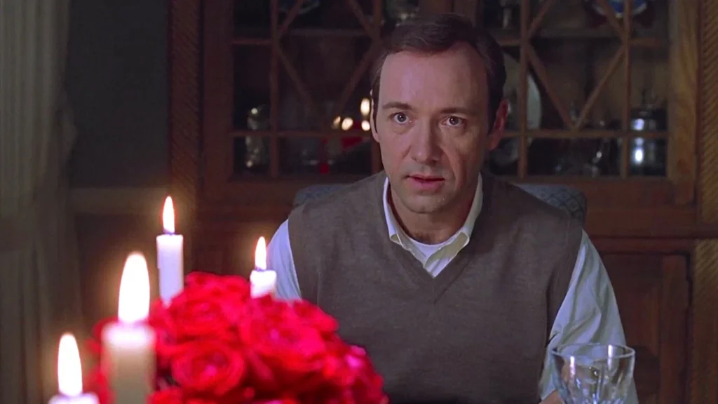 KEVIN SPACEY in AMERICAN BEAUTY (c) The Movie Database (TMDB)