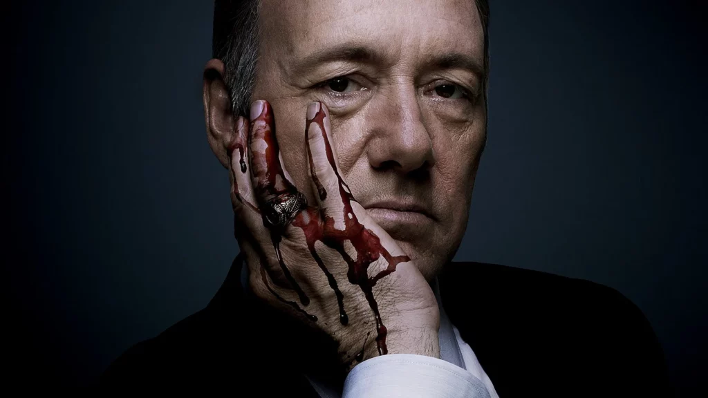 KEVIN SPACEY in HOUSE OF CARDS (c) The Movie Database (TMDB)