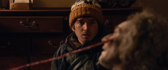 AUSTIN ABRAMS in RESIDENT EVIL (c) Sony