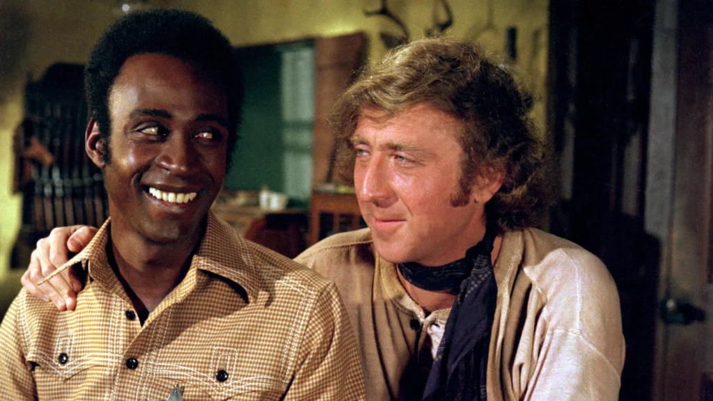 CLEAVON LITTLE en GENE WILDER in BLAZING SADDLES (c) The Movie Database (TMDB)