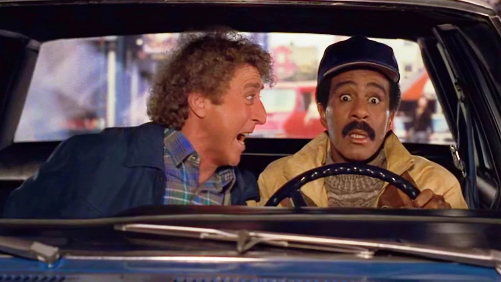 GENE WILDER en RICHARD PRYOR in SEE NO EVIL, HEAR NO EVIL (c) The Movie Database (TMDB)